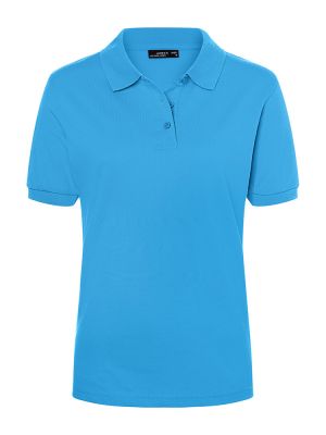 Polohemd Damen in Blau