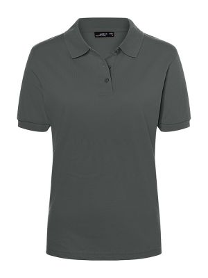 Polohemd Damen in Grau
