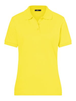 Polohemd Damen in Gelb