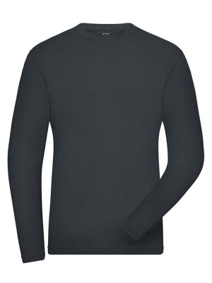 Herren Work BIO Stretch Longsleeve Solid