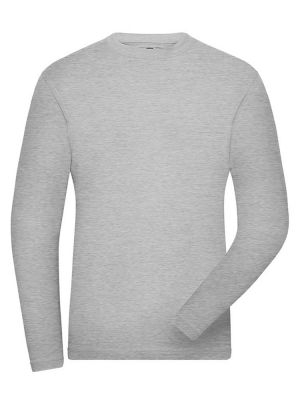 Men Work BIO Stretch Longsleeve Solid
