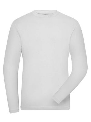 Men Work BIO Stretch Longsleeve Solid