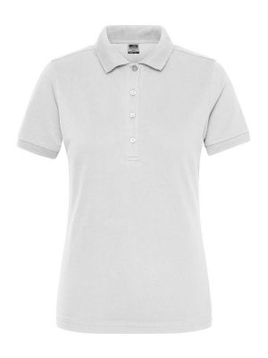 Damen Work BIO Stretch Poloshirt Solid