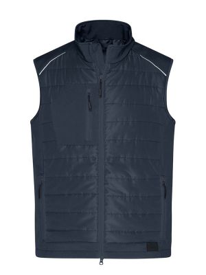 Steppwesten für Herren Grau