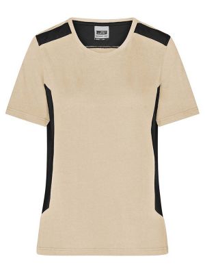 Damen Arbeitsshirt Beige