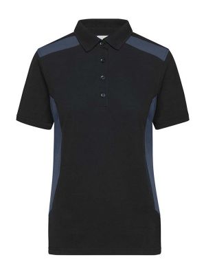 Arbeits-Poloshirt für Damen in Schwarz