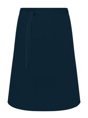 Kurze Bistroschürze Blau