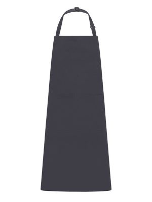 Klassische Latzschürze in Grau