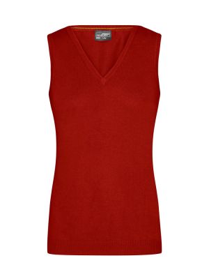 Damen Pullunder in Weinrot