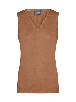 Pullunder Damen Beige