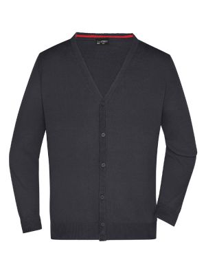 Strickjacke Herren Schwarz