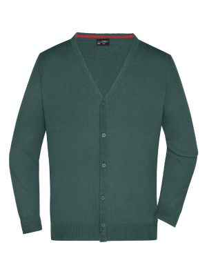 Strickjacke Herren Grün