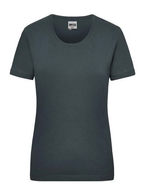 Arbeits T-Shirt Damen Grau