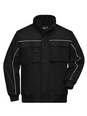 Warme Arbeitsjacke Schwarz