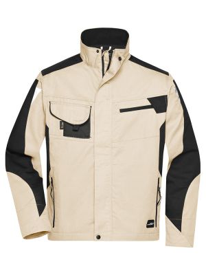 Arbeitsjacke Beige