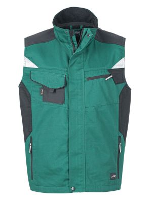 Arbeits Weste in Grün