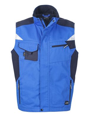 Arbeits Weste in Blau