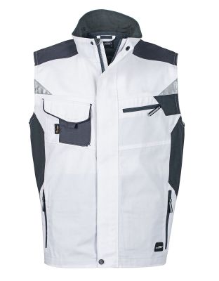 Arbeits Weste in Weiß