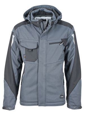 Softshell Arbeitsjacke Grau