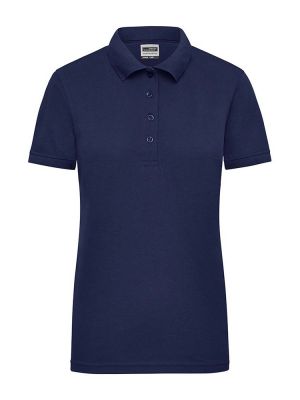 Dunkelblaues Damenpolo