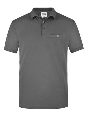 Mens Workwear Polo Shirt Pocket Essential