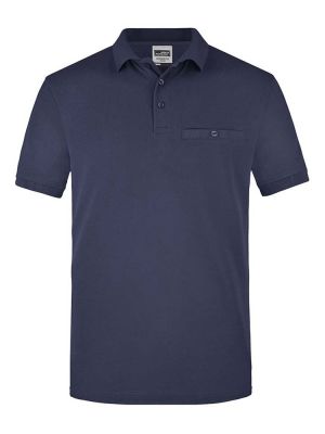 Mens Workwear Polo Shirt Pocket Essential