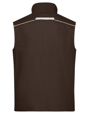 Leichte Arbeitsweste in Braun