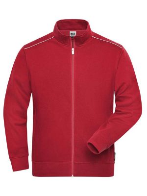 Sweatjacke Full Zip Rot