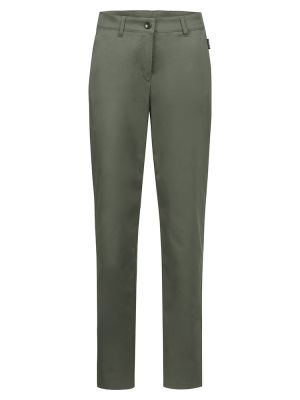 Olivgrüne Chino Damen