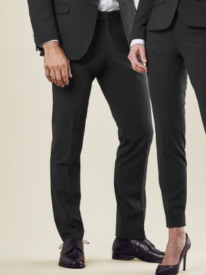 Schwarze Business-Hose Herren