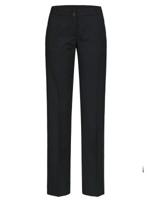 Damen Business Hose Schwarz