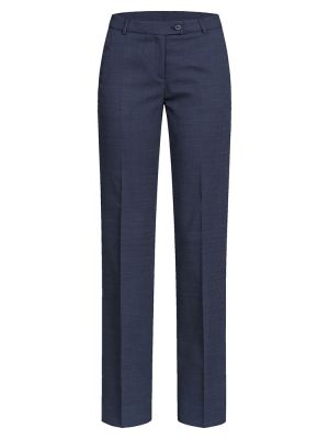 Damenhose Modern Pinpoint Blau – Businesshose für Damen aus elastischem Gewebe mit 37.5® Technologie