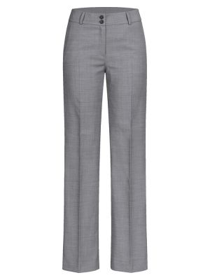 Business Damen Hose Bootcut Hellgrau
