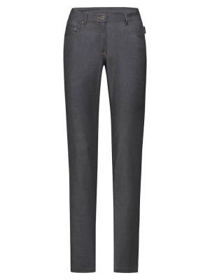 Jeans Kochhose Damen Grau