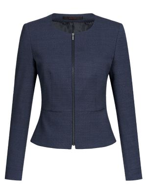Kurzblazer Damen Blau