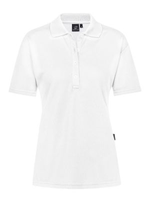 Weißes Damen Poloshirt