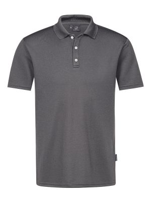 Dunkelgraues Herren Poloshirt