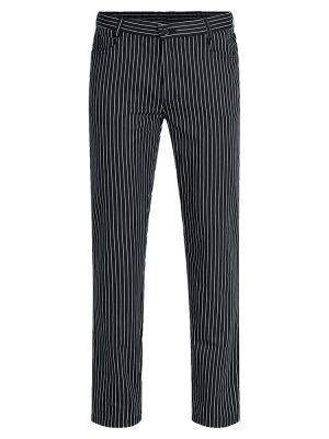 Kochhose Herren gestreift