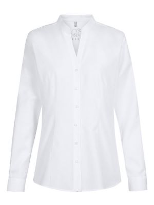 Damen Stehkragenbluse Landhaus