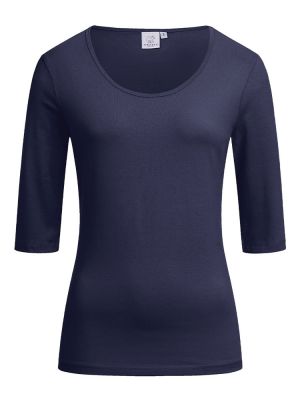 Halbarmshirt Damen in Blau, Regular Fit, Rundhals, 1/2-Arm von Greiff – ideal für Teamwear