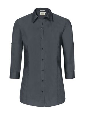 Dunkelgraue Bluse 3/4 Arm