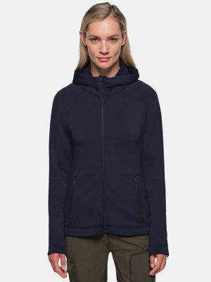 Leichte Kapuzenjacke Damen in Dunkelblau – ideal für Beruf und Outdoor Aktivitäten