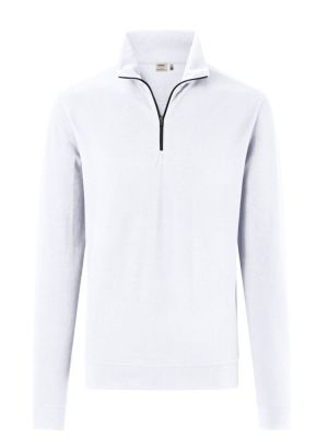 Herren Zip -Longsleeve