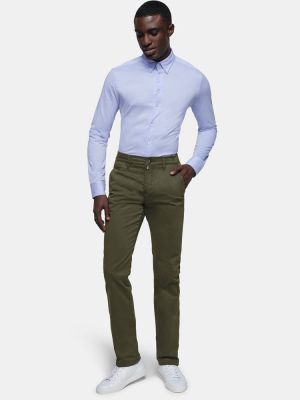 Herren Chinohose Olive