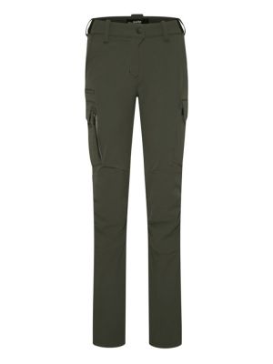 Stretch Arbeitshose Damen in Olivgrün – elastisch, robust, ideal für Gartenbau & Outdoor-Einsätze