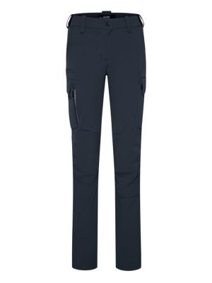 Dunkelblaue Damen Funktionshose  Cargo Stretch
