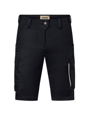 Kurze Arbeitshose in Schwarz für Damen & Herren, robust, pflegeleicht, mit CORDURA® und praktischen Taschen