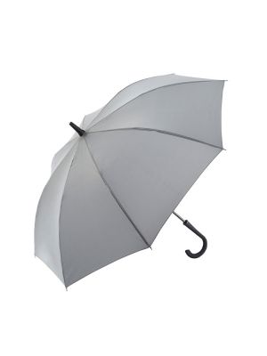 Grauer Stockschirm STRIKE 102 cm Ø – ideal zum Regenschirm bedrucken mit Firmenlogo