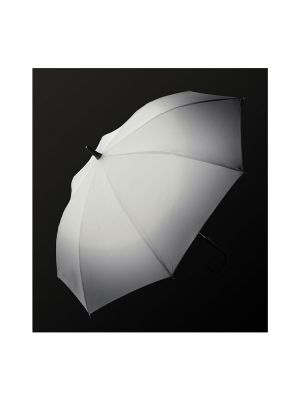 Grauer Stockschirm STRIKE 102 cm Ø – ideal zum Regenschirm bedrucken mit Firmenlogo