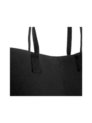 Große Tragetasche aus recycelter Baumwolle – 60 l, mit Magnetknopf & Tragegriffen